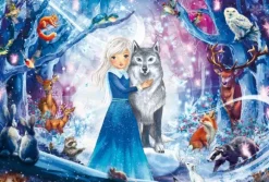 La Princesse dans la Forêt d'Hiver