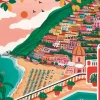 L'Art De La Couleur : Positano, Italie