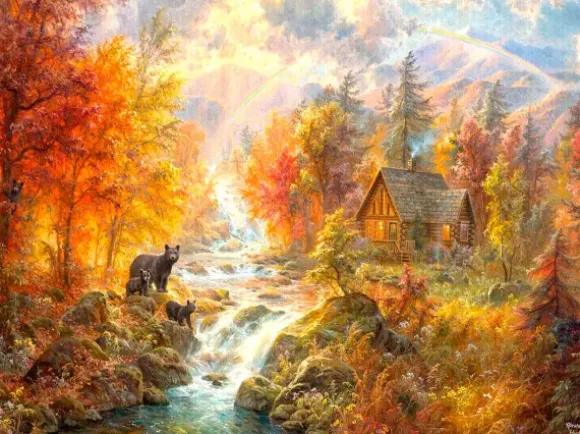L'Automne À Rainbow Falls