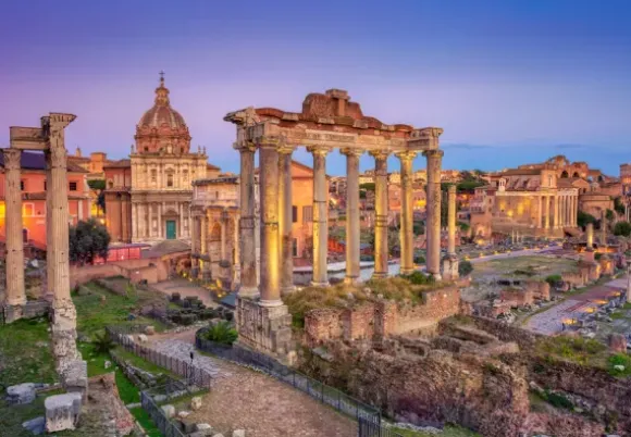 Le Forum Romain, Rome