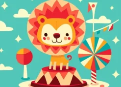 Le Lionceau Fait son Cirque