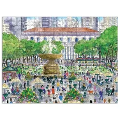 Le Printemps à la Bbibliothèque - Puzzle Double Face de 500 Pièces