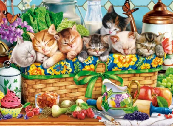 Les Chatons à la Sieste