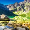Lever du Soleil sur Morskie Oko, Pologne