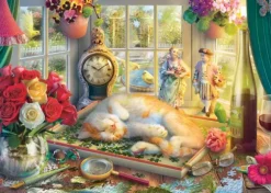 L'heure du Puzzle pour le Chat