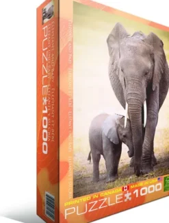 L'éléphant et l'éléphanteau