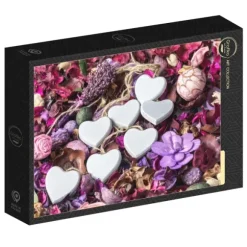 Love - White Hearts