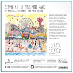 L'Été au Parc d'Attractions - Puzzle 500 Pièces
