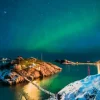 Lumières du Nord, Tromsø, Norvège (Puzzle Highlight, Scandinavian)