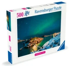 Lumières du Nord, Tromsø, Norvège (Puzzle Highlight, Scandinavian)