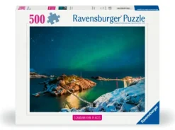 Lumières du Nord, Tromsø, Norvège (Puzzle Highlight, Scandinavian)