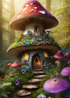 Maison Champignon des Sous-Bois