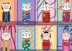 Maneki Kokeshi