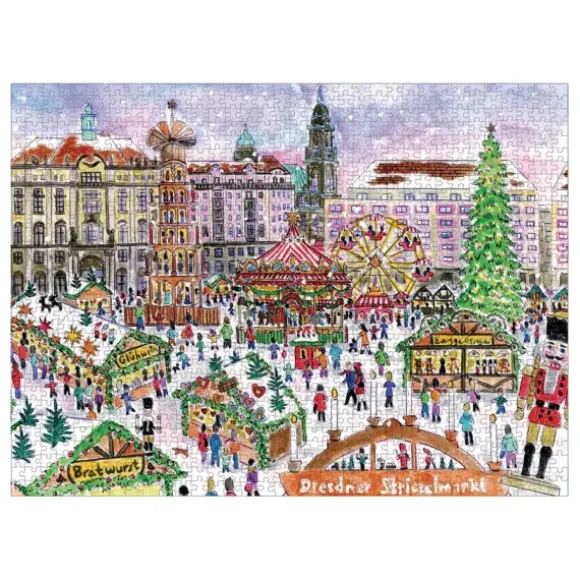 Marché de Noël - Puzzle 1000 Pièces