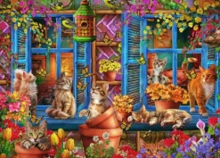 Marchetti Ciro - Chats sur le Rebord de la Fenêtre