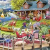 Marie August Anderson - Lake View Cabin Mountain Time