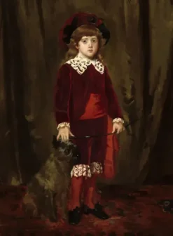 Mary Cassatt : Eddy Cassatt (Edward Buchanan Cassatt), 1875