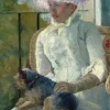 Mary Cassatt : Jeune Fille à la Fenêtre, 1883-1884