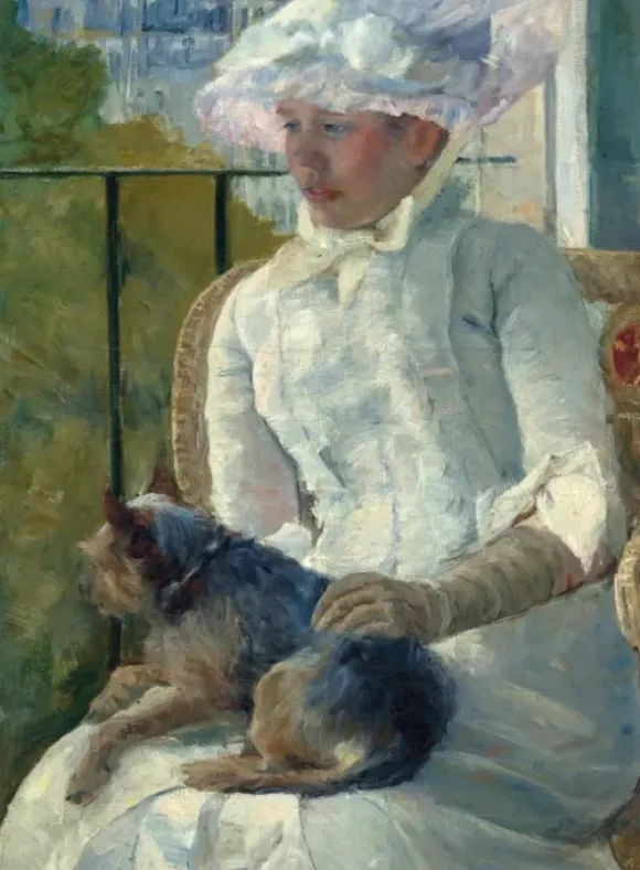 Mary Cassatt : Jeune Fille à la Fenêtre, 1883-1884
