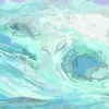 Matthew Cusick - Map Wave