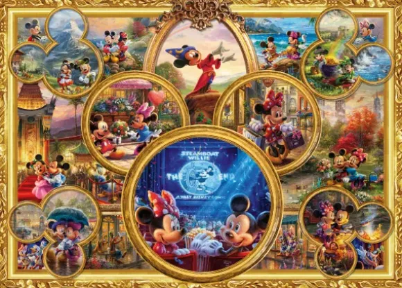Mickey & Minnie - Collage de Rêves