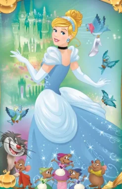 Mini Puzzle - Beautiful Princesses - Disney Princess
