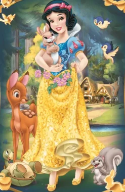 Mini Puzzle - Beautiful Princesses - Disney Princess