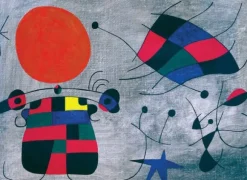 Miro Joan - Joan Miro - Le Sourire aux Ailes Flamboyantes