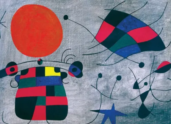 Miro Joan - Joan Miro - Le Sourire aux Ailes Flamboyantes