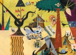 Miro Joan - Joan Miro - The Tilled Field