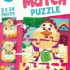 Mix and Match Puzzles - Farm Animals