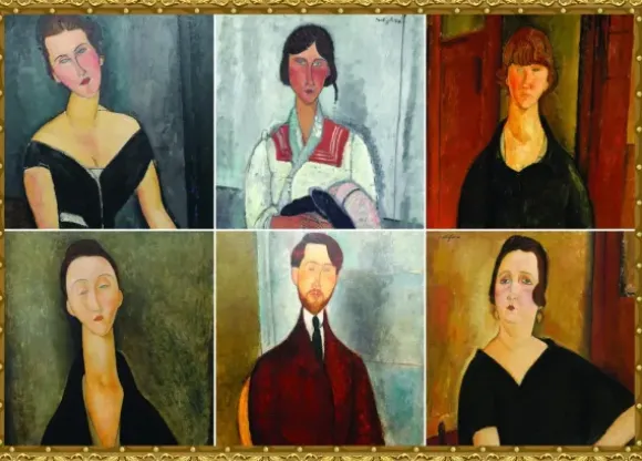 Modigliani Amedeo - Collage Modigliani