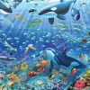 Monde Sous-Marin Coloré