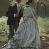 Monet Claude - Claude Monet - Bazille et Camille, 1865