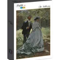 Monet Claude - Claude Monet - Bazille et Camille, 1865