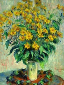 Monet Claude - Claude Monet - Jérusalem Fleurs d'artichaut