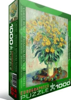 Monet Claude - Claude Monet - Jérusalem Fleurs d'artichaut