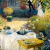 Monet Claude - Claude Monet - The Lunch, 1873