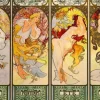 Mucha Alfons - Mucha - Four Seasons, 1900