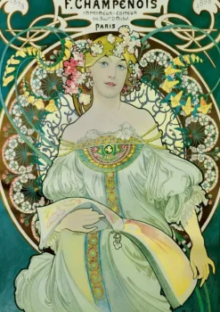 Mucha - Daydream, 1897