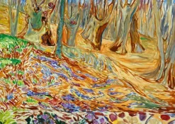 Munch Edvard - Edvard Munch - Elm Forrest in Spring, 1923