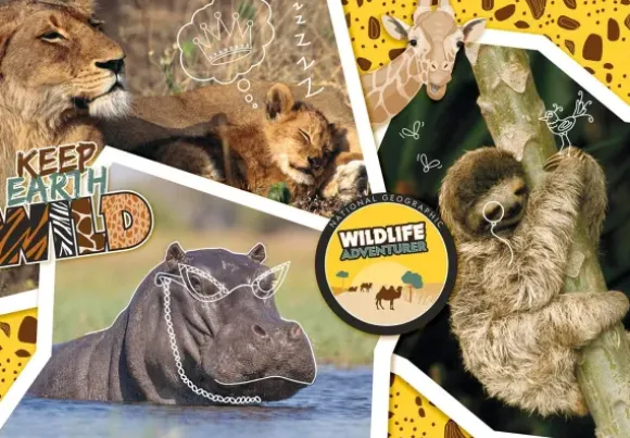 National Geo - Wildlife Adventure-Supercolor Puzzle