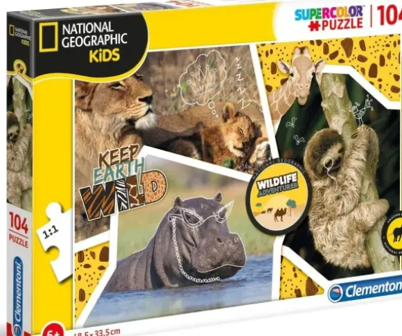 National Geo - Wildlife Adventure-Supercolor Puzzle