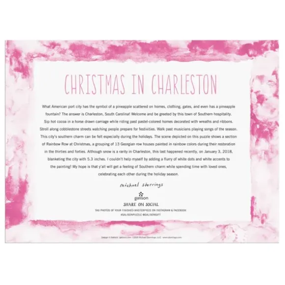 Noël à Charleston - Puzzle 1000 pièces