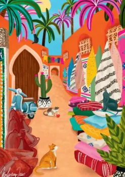 Nolwenn Studio - Souk de Marrakech