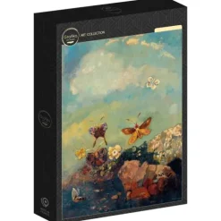 Odilon Redon - Papillons, 1910