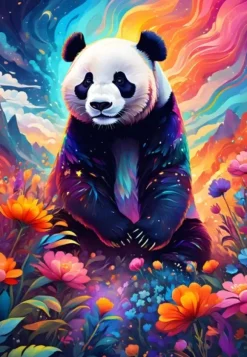 Panda Coloré