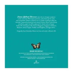 Papillon Botanique - Puzzle de 500 Pièces avec Pièces Façonnées