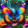 Papillon dans la Forêt