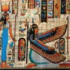 Papyrus et Hiéroglyphes